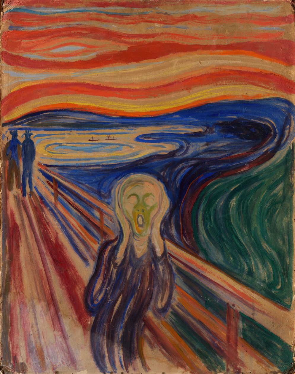 Křik od Edvard Munch