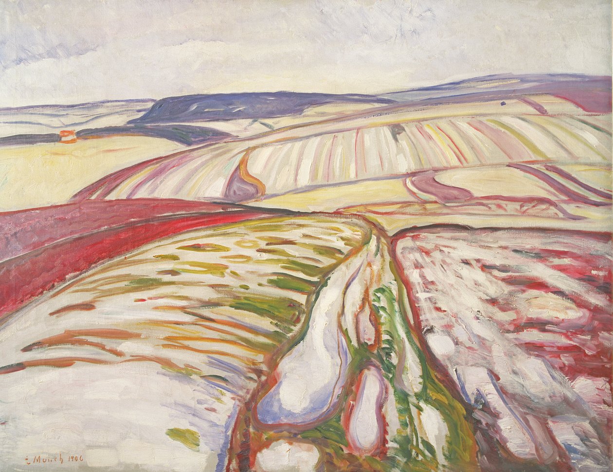 131-0059494 Mráz na okraji Eilgersburgu od Edvard Munch