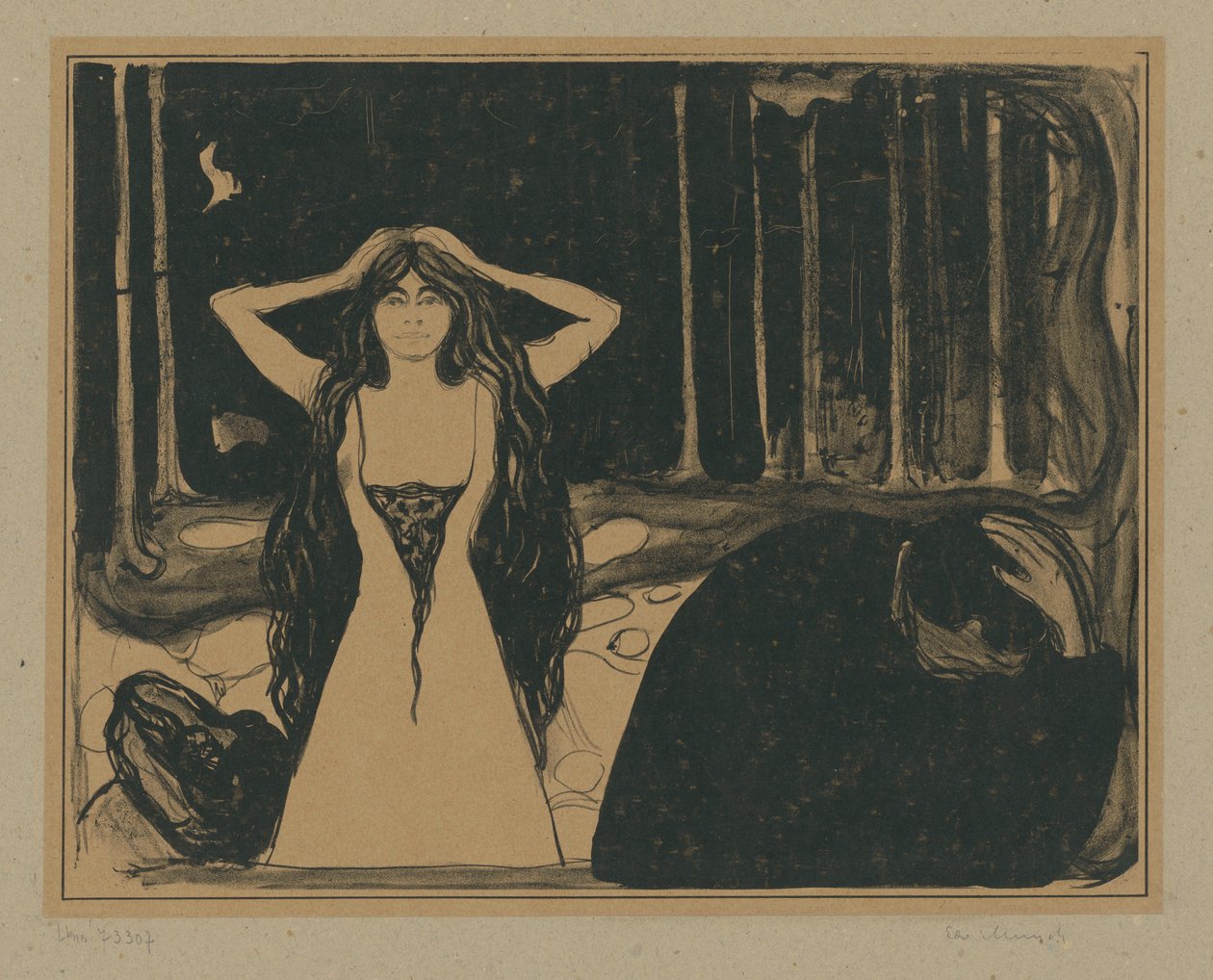 Popel II (Po pádu) od Edvard Munch