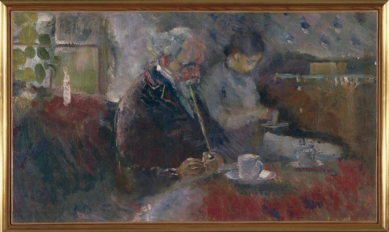 U konferenčního stolku od Edvard Munch
