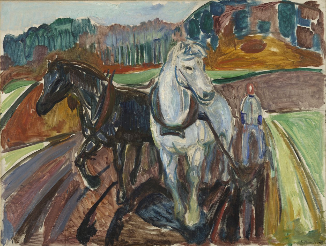 Podzimní orba od Edvard Munch