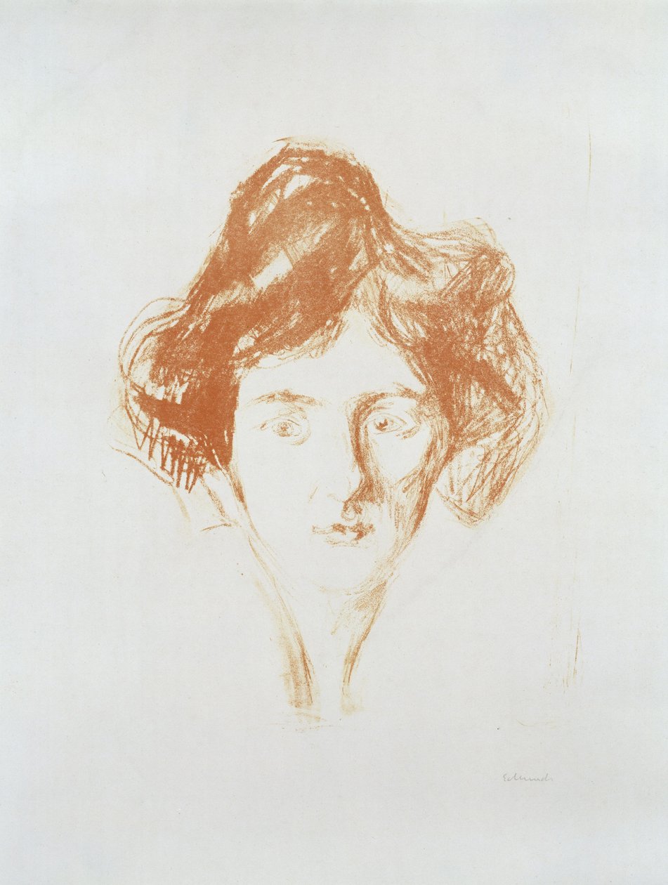 Berlínský model od Edvard Munch