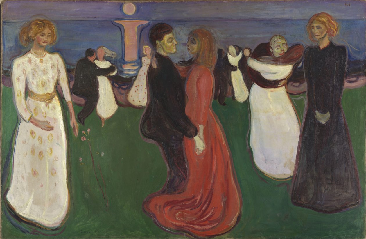Tanec života od Edvard Munch