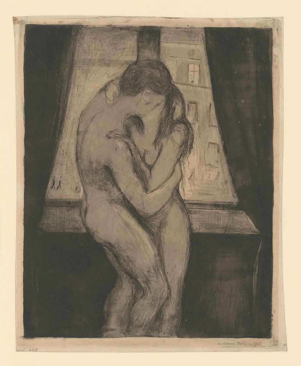 Polibek od Edvard Munch