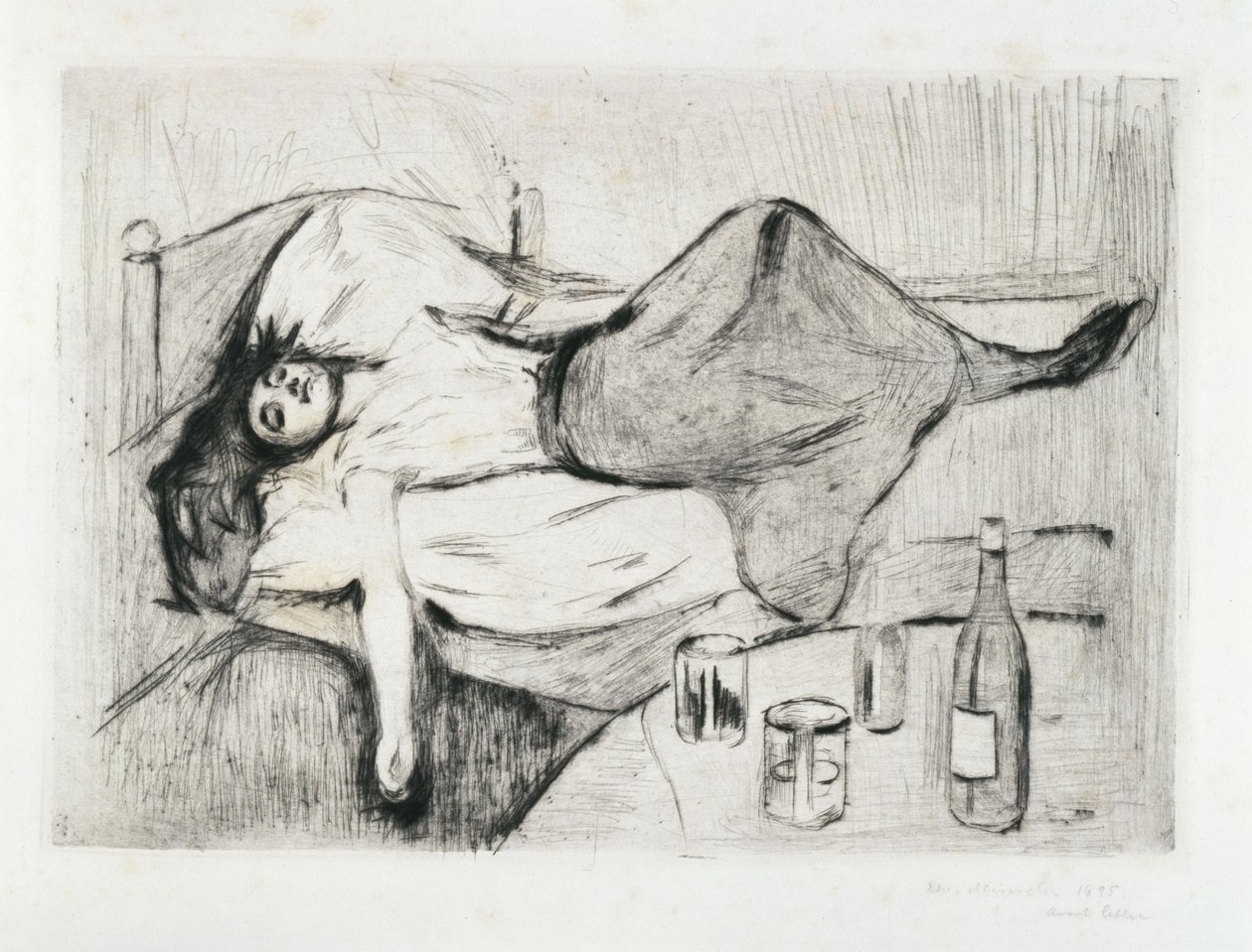 Den poté od Edvard Munch