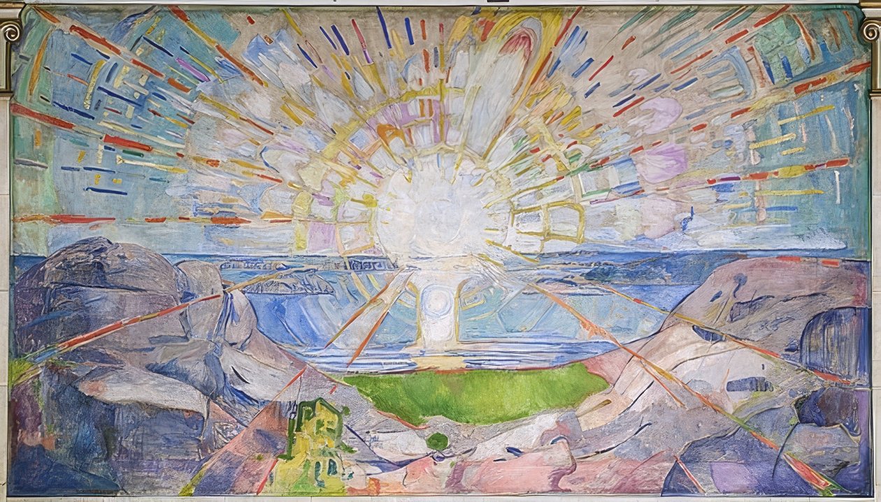 Slunce. 1911-16 od Edvard Munch