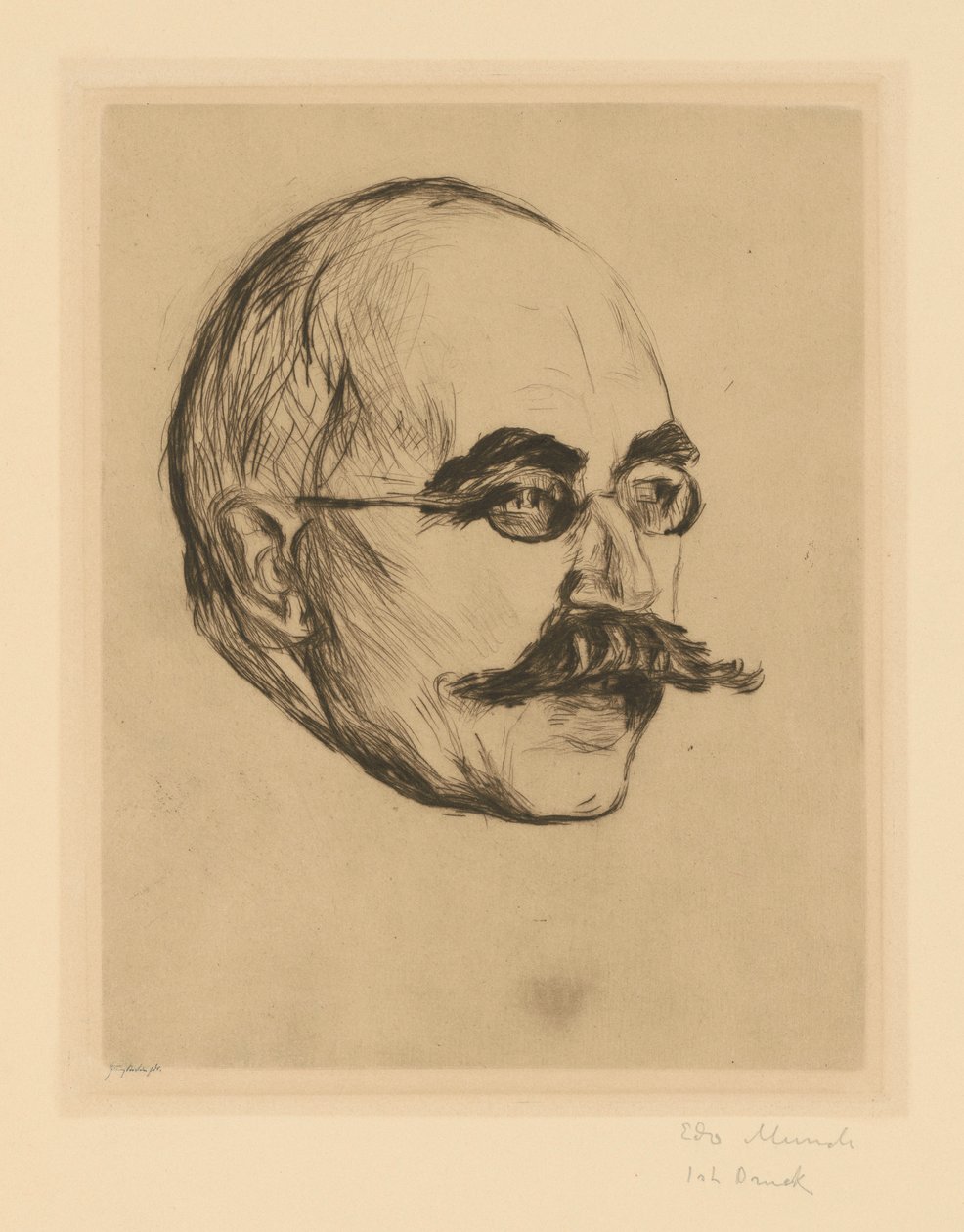 Dr. Gustav Schiefler od Edvard Munch