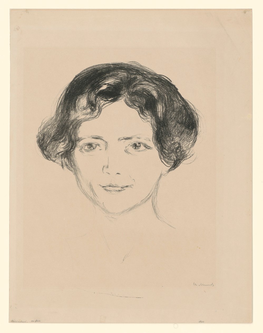 Edith Rodeová od Edvard Munch