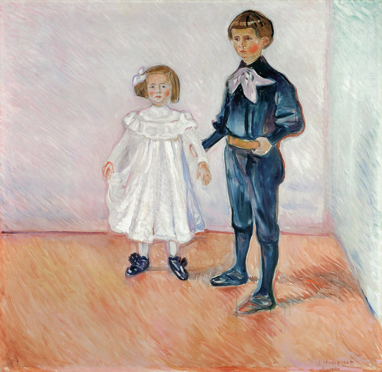 Erdmute a Hans-Herbert Esche, Munch, Edvard (1863-1944). Olej na plátně od Edvard Munch