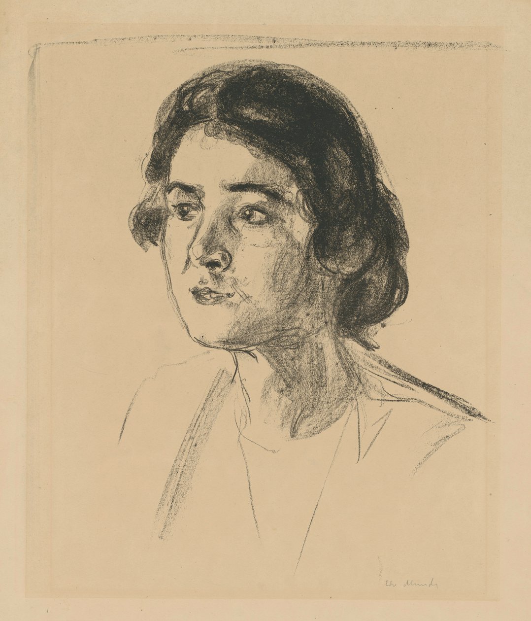 Paní Wedelová II od Edvard Munch