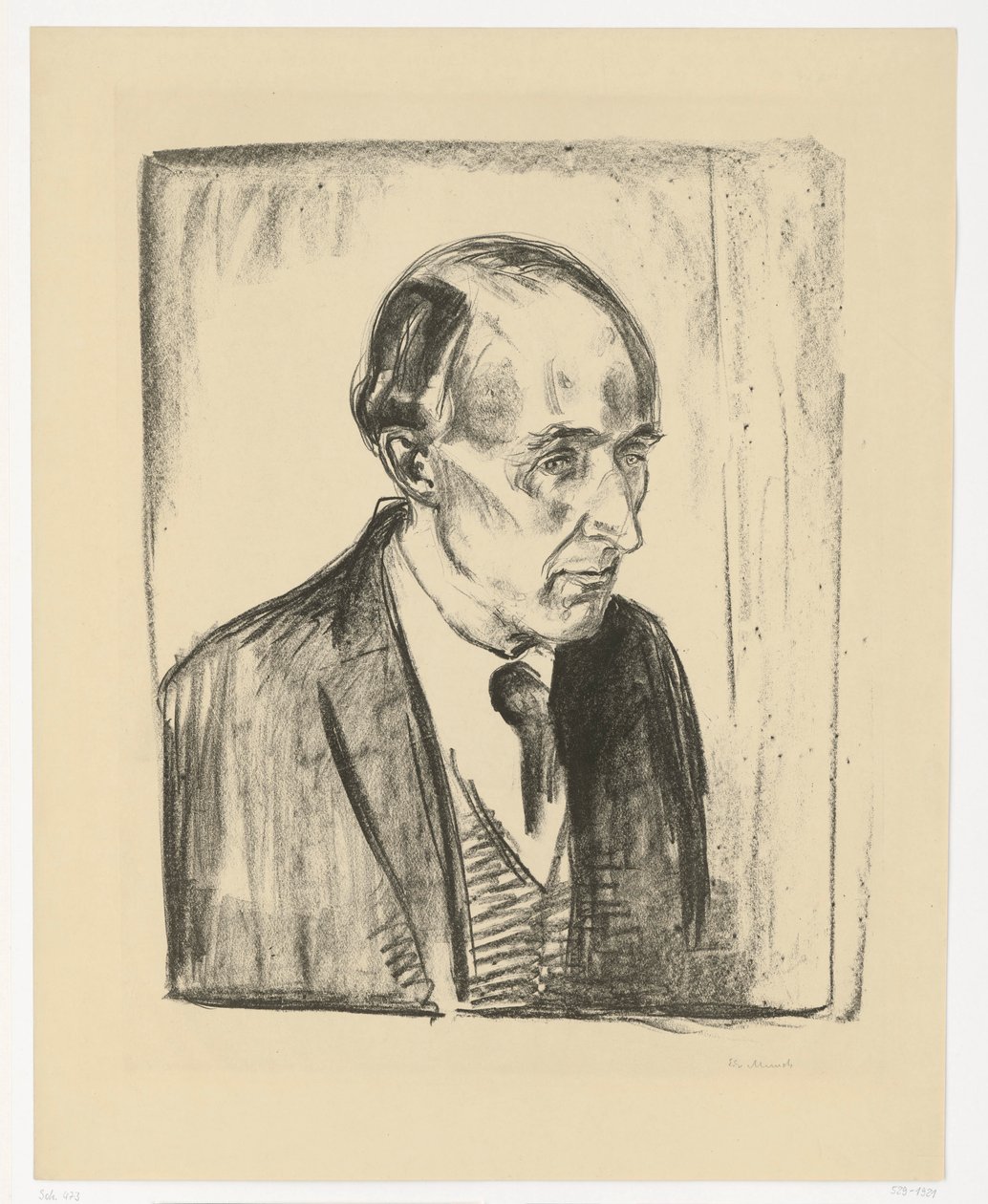 Frederick Delius od Edvard Munch