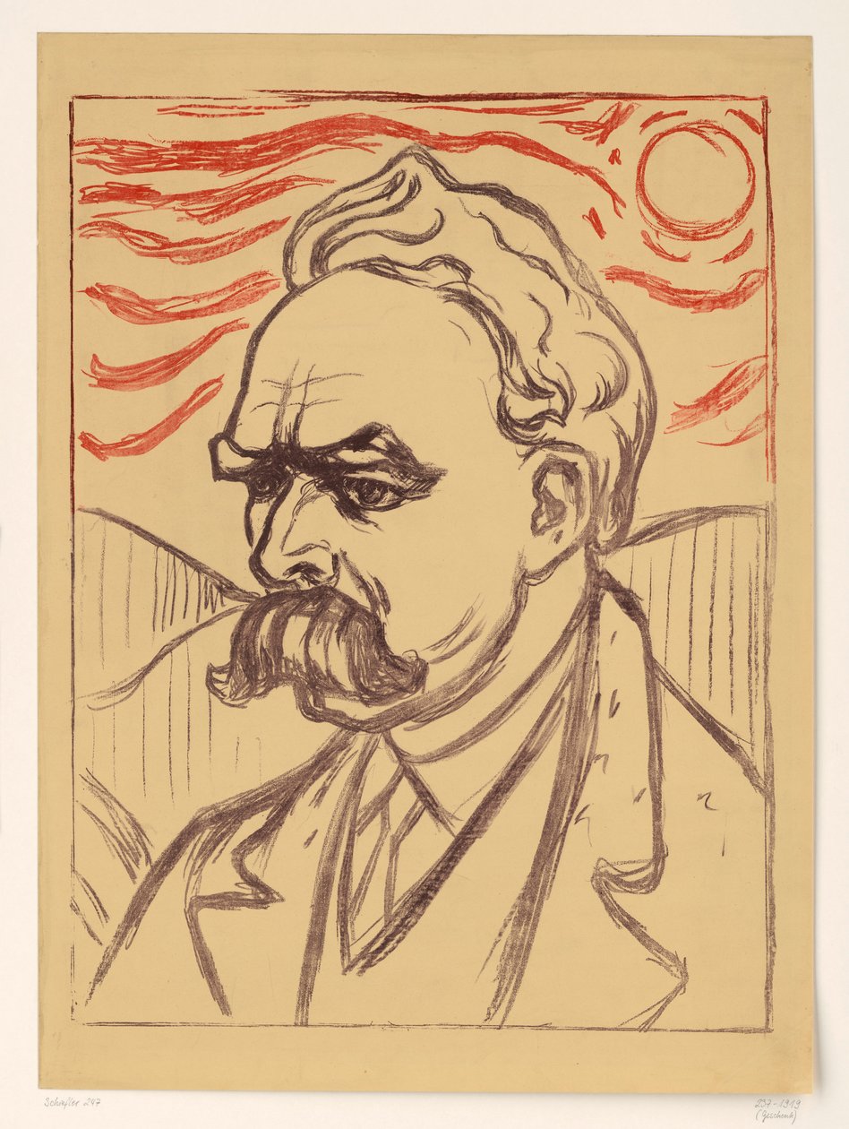 Friedrich Nietzsche od Edvard Munch