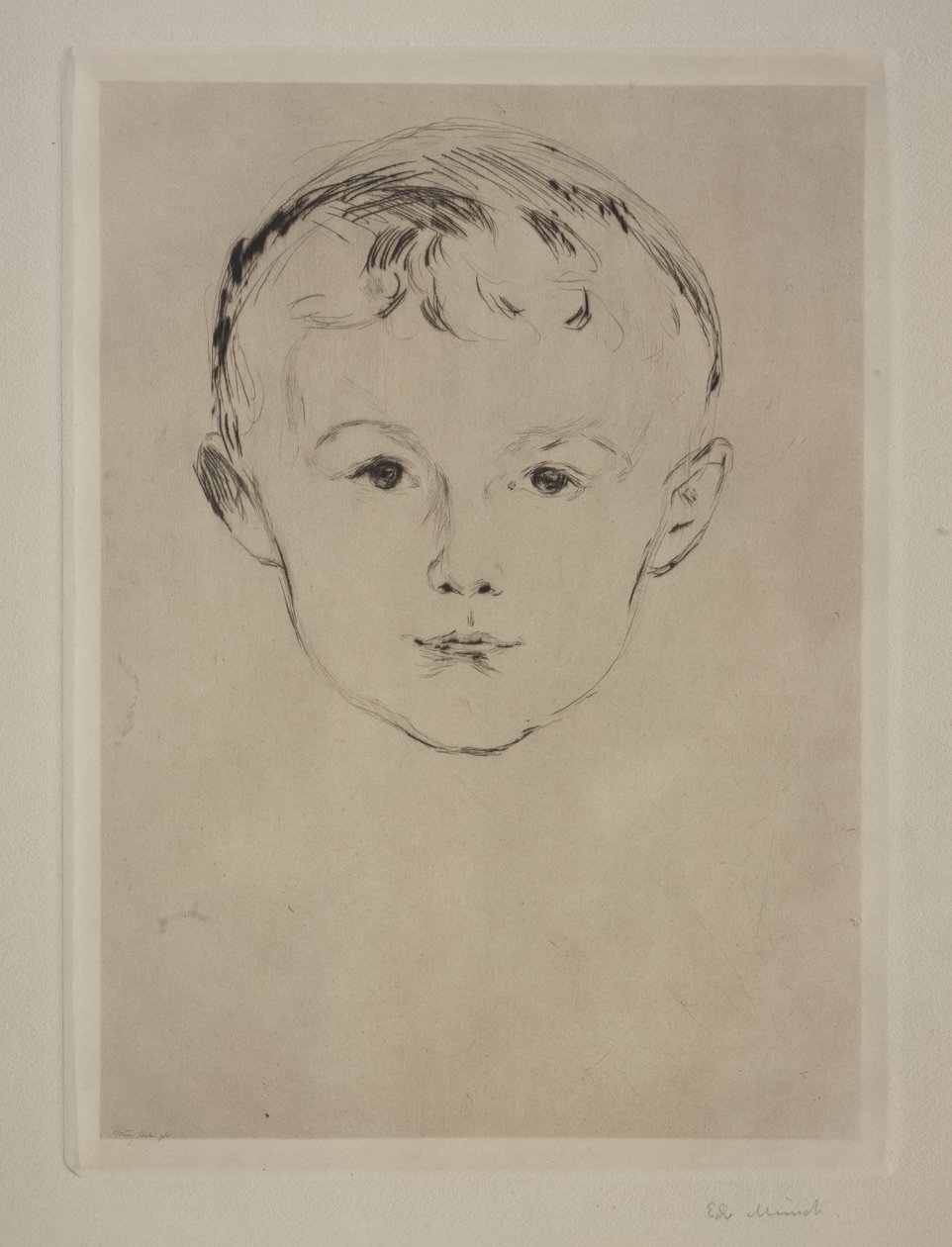 Z domu Maxe Lindeho: Theodor Linde od Edvard Munch