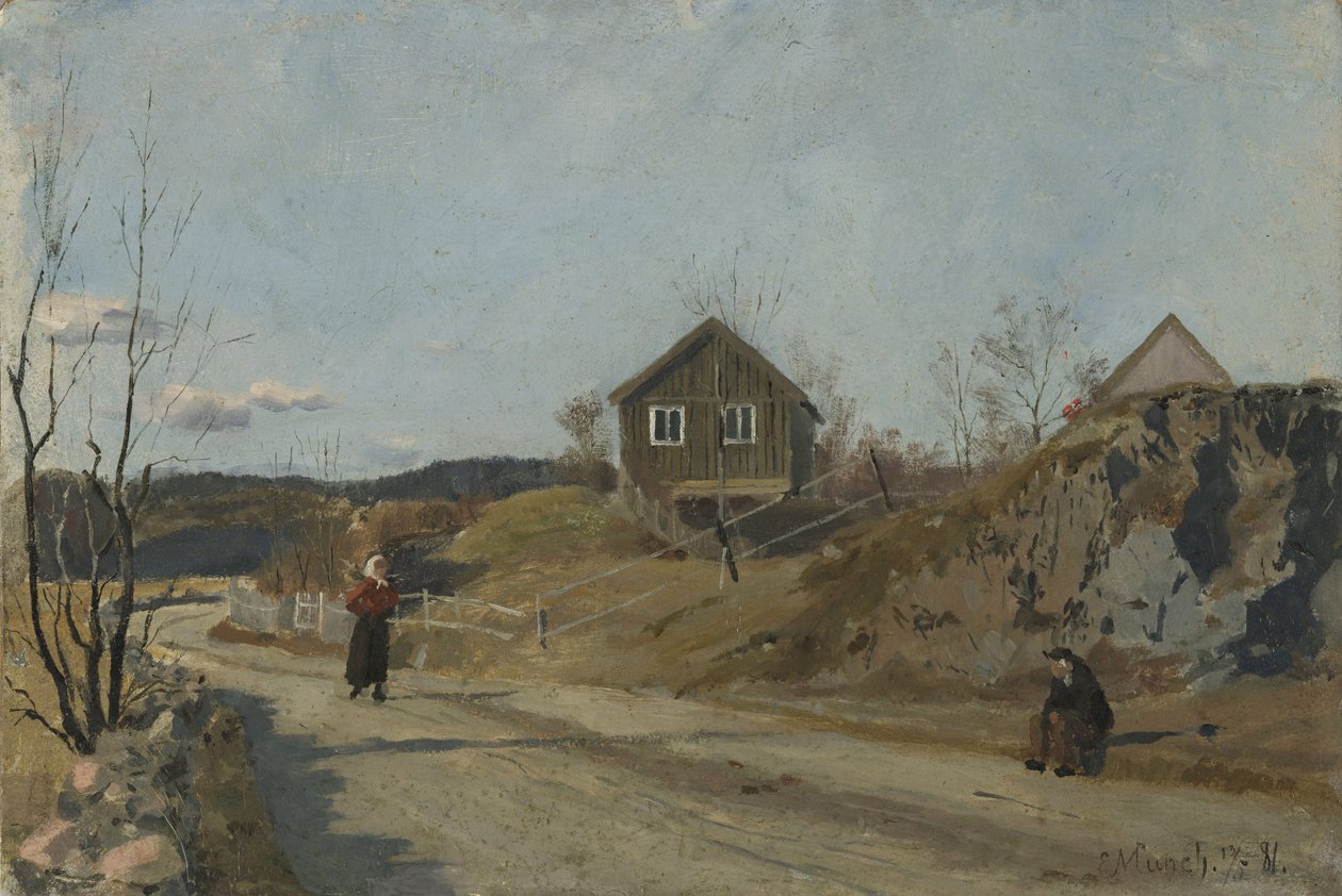 Od Vestre Aker od Edvard Munch