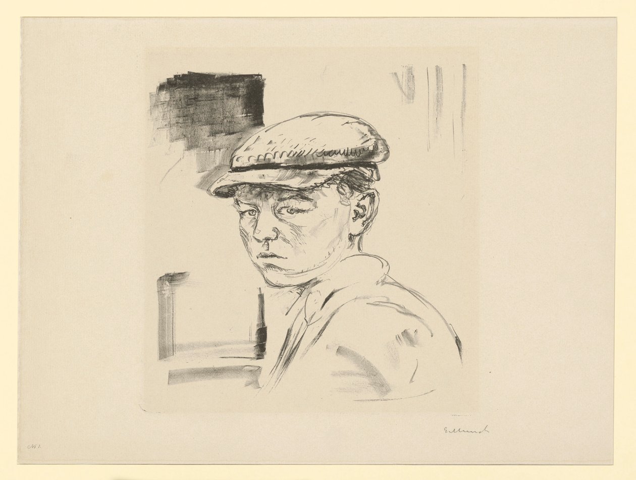 Mladý sluha (Jarl) od Edvard Munch