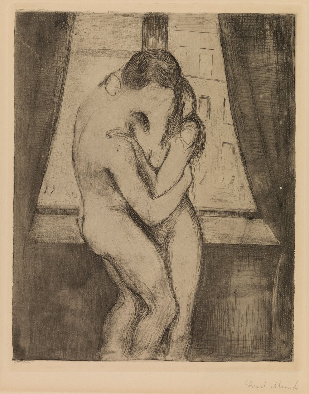 Polibek od Edvard Munch