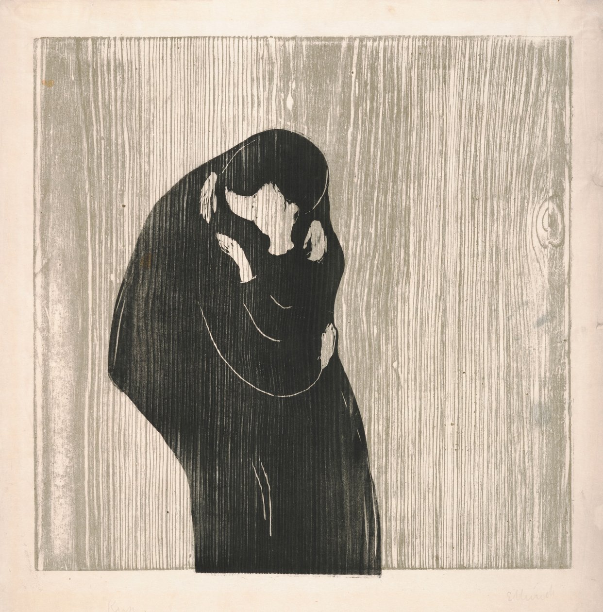 Polibek od Edvard Munch