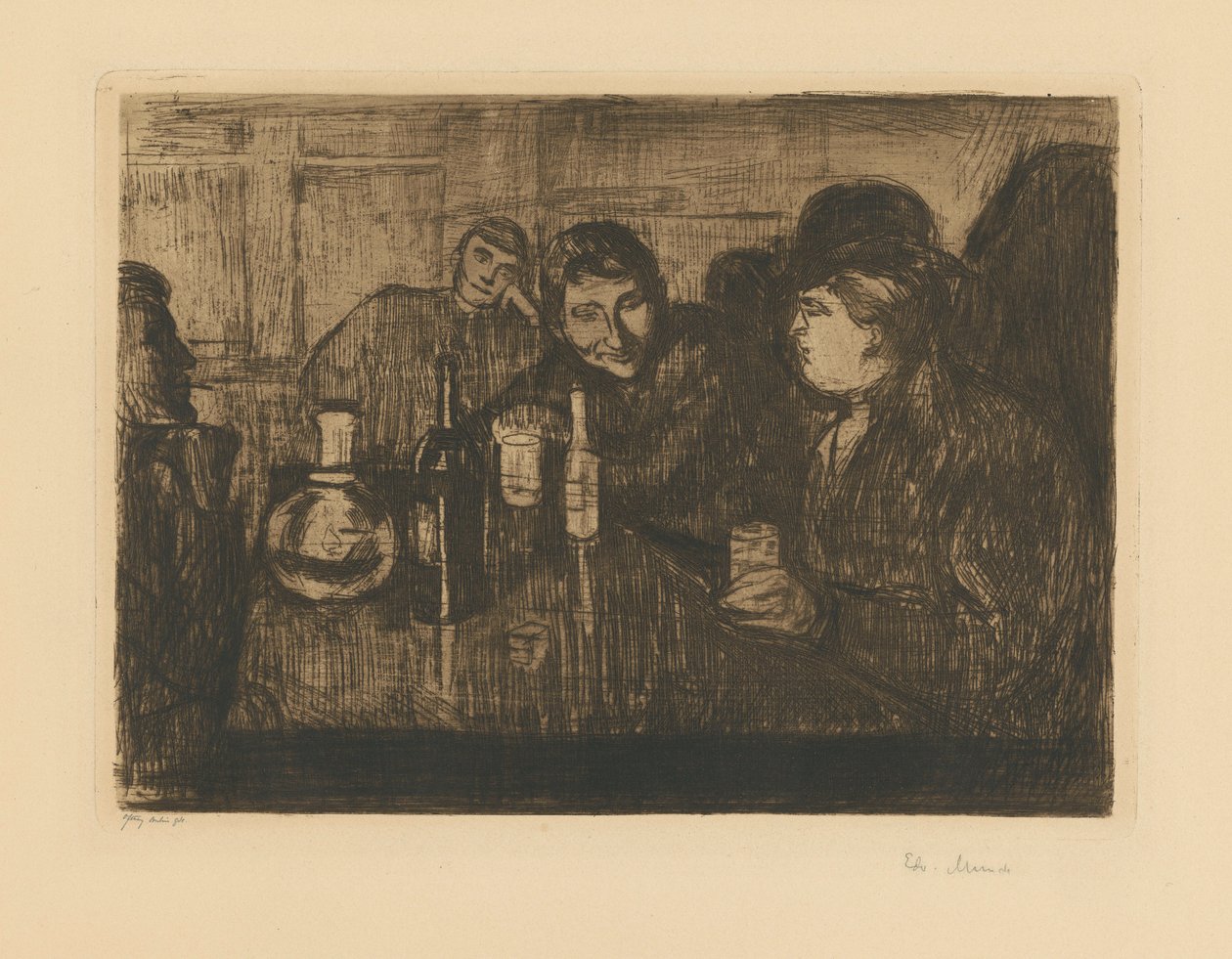 Kristiania-Boheme I od Edvard Munch