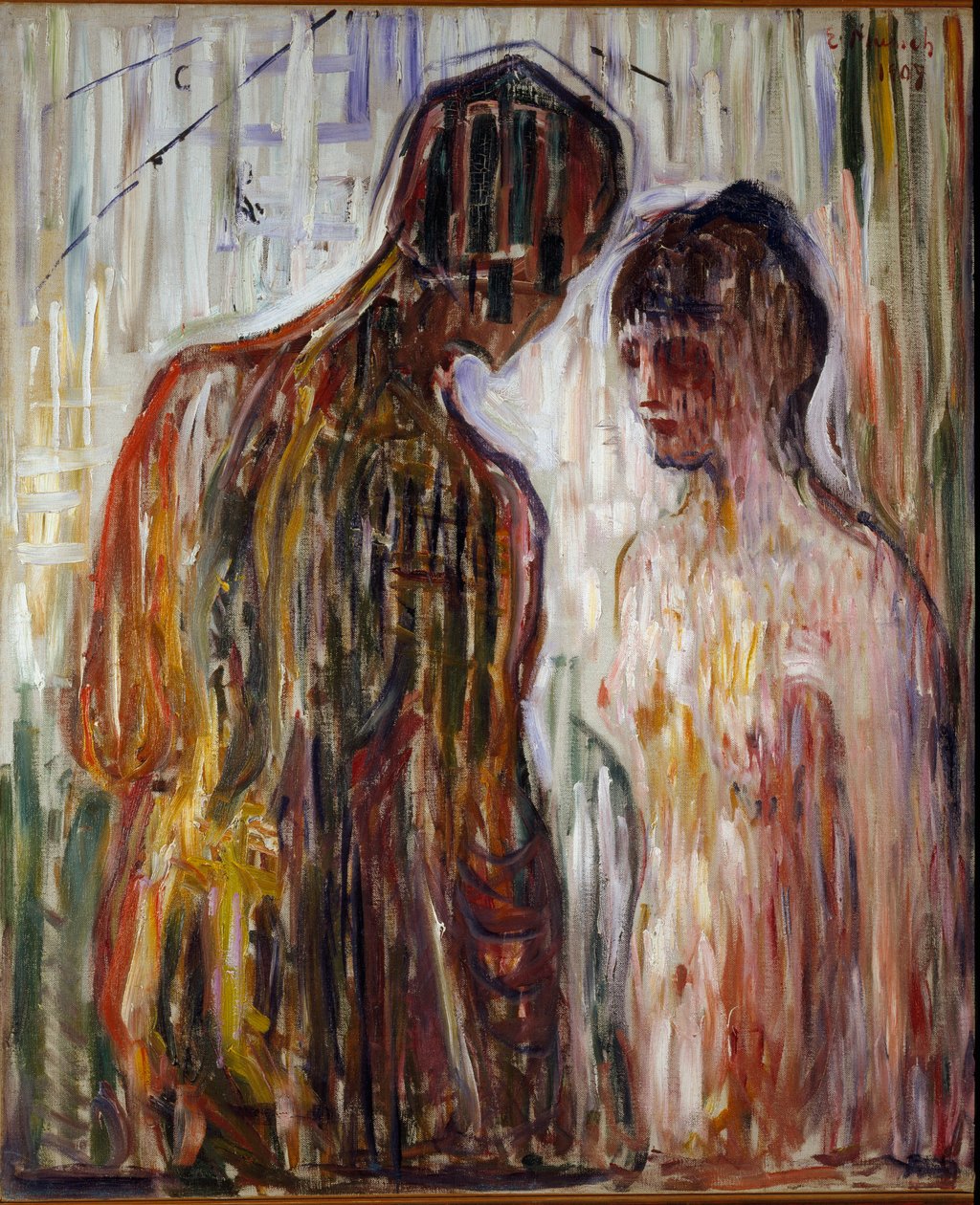 Obraz Láska a psychika od Edvarda Muncha (1863-1944) od Edvard Munch