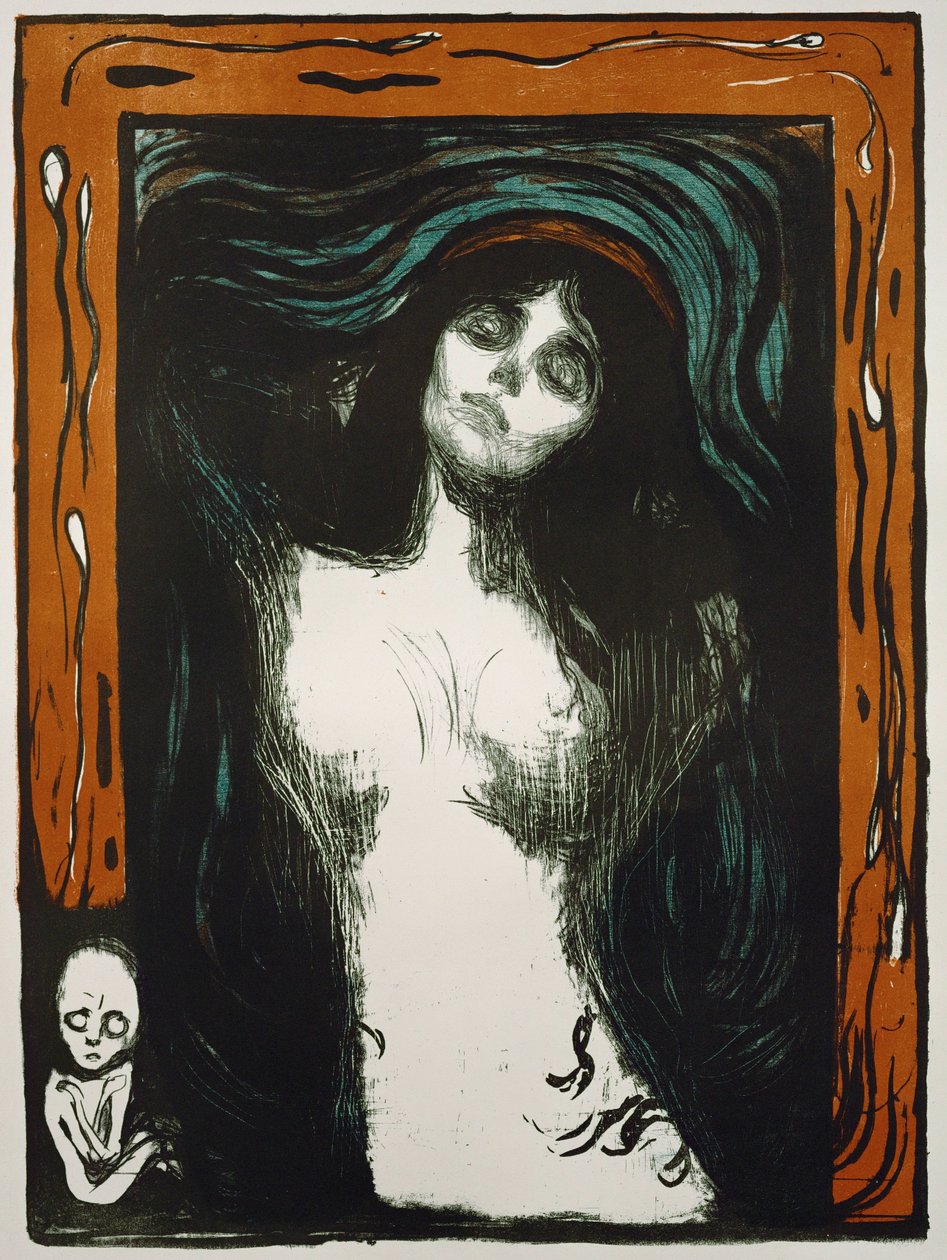 Madonna od Edvard Munch
