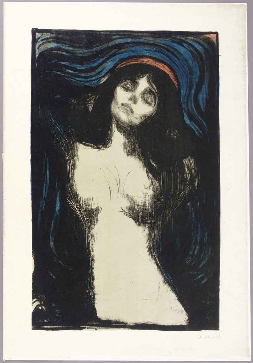 madona od Edvard Munch