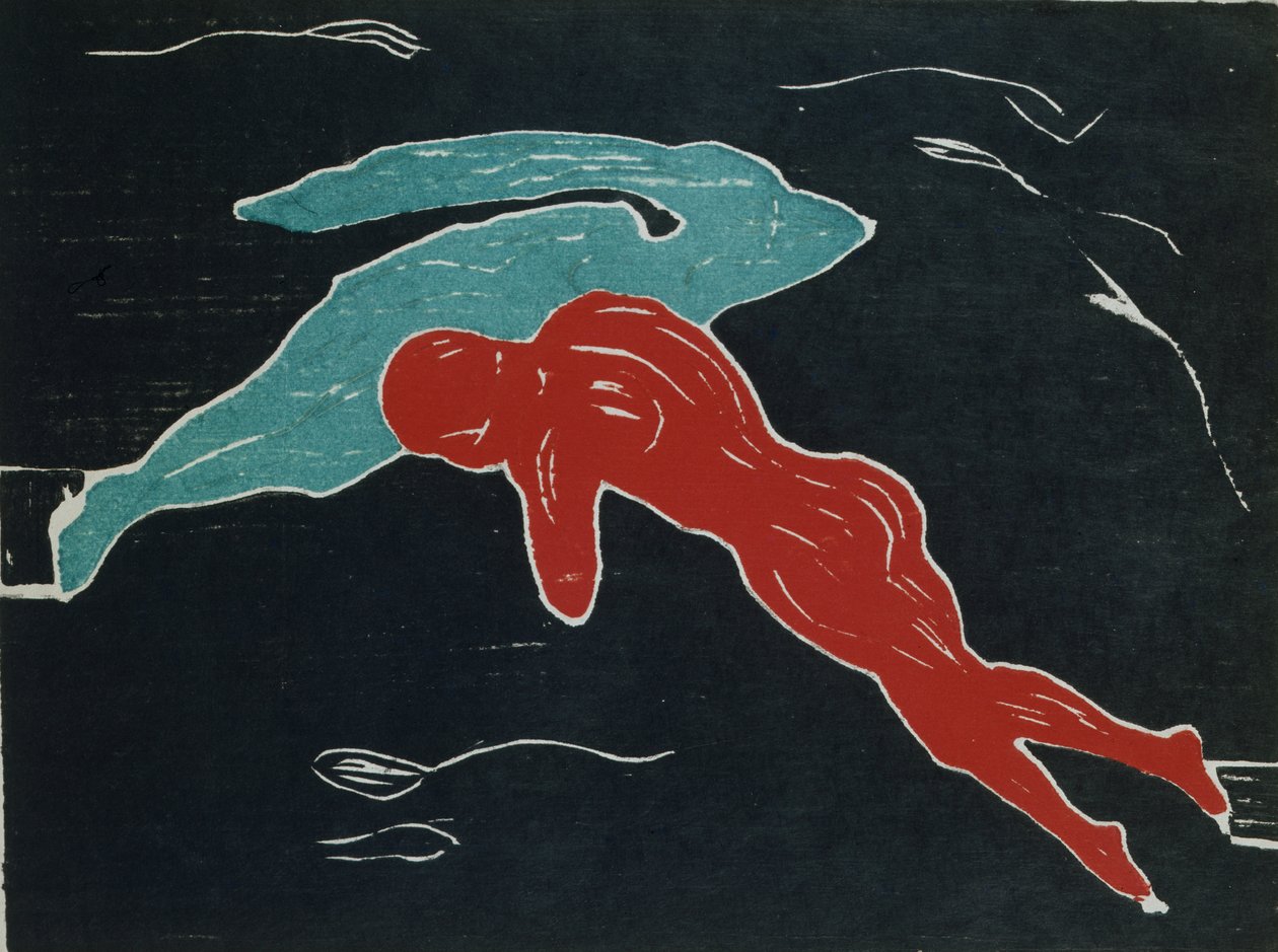 Setkání ve vesmíru od Edvard Munch