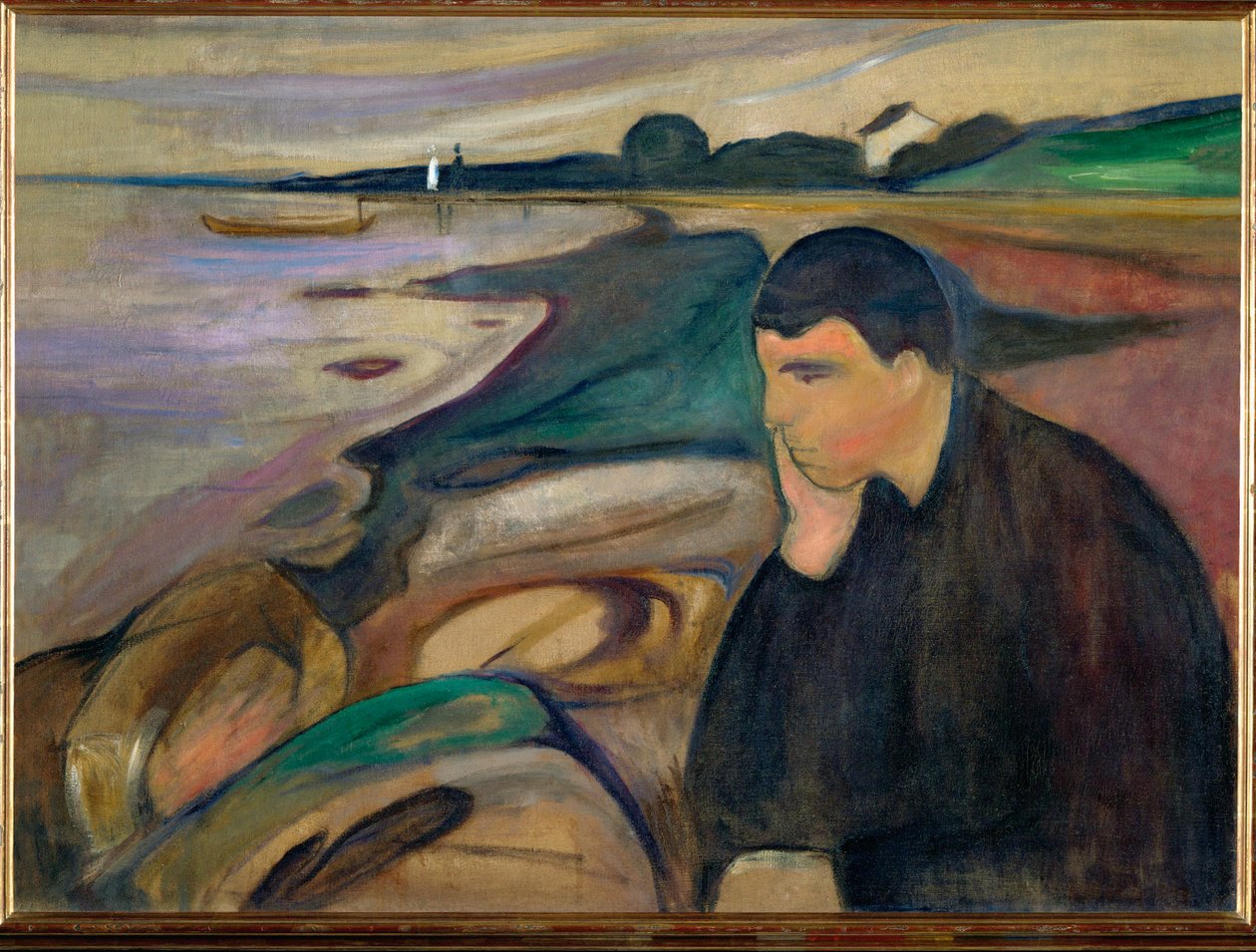 Melancholie (malba) od Edvard Munch
