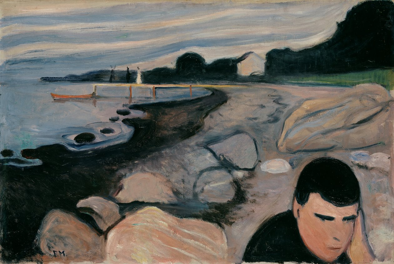 Melancholie od Edvard Munch