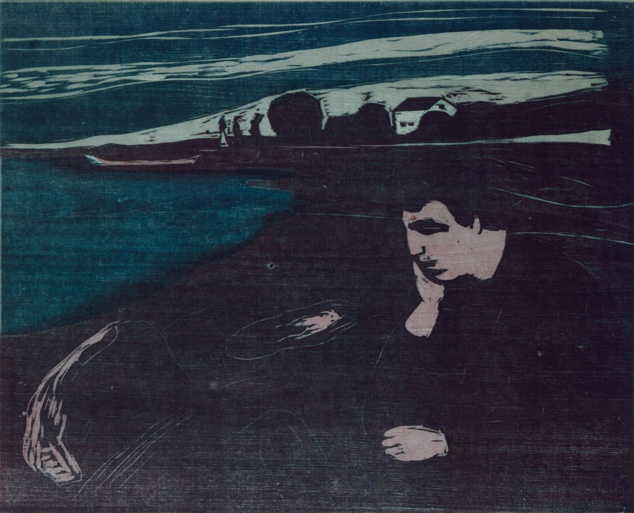 Melancholie od Edvard Munch