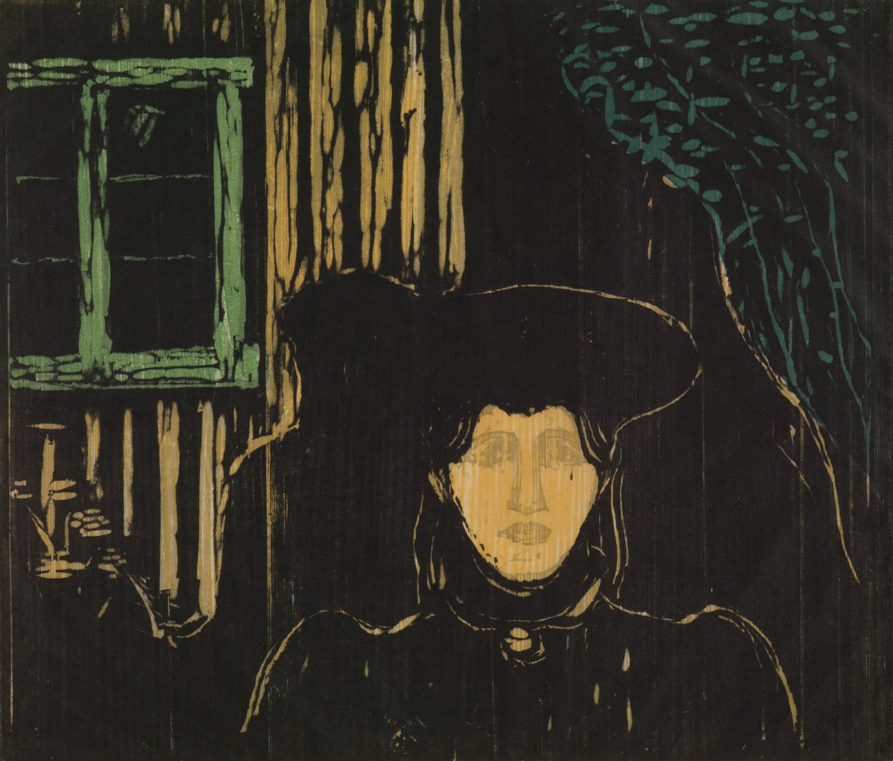 Měsíční svit od Edvard Munch