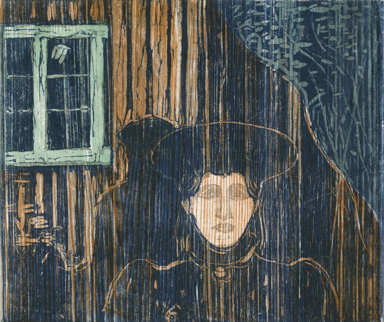Měsíční svit; Mondschein od Edvard Munch