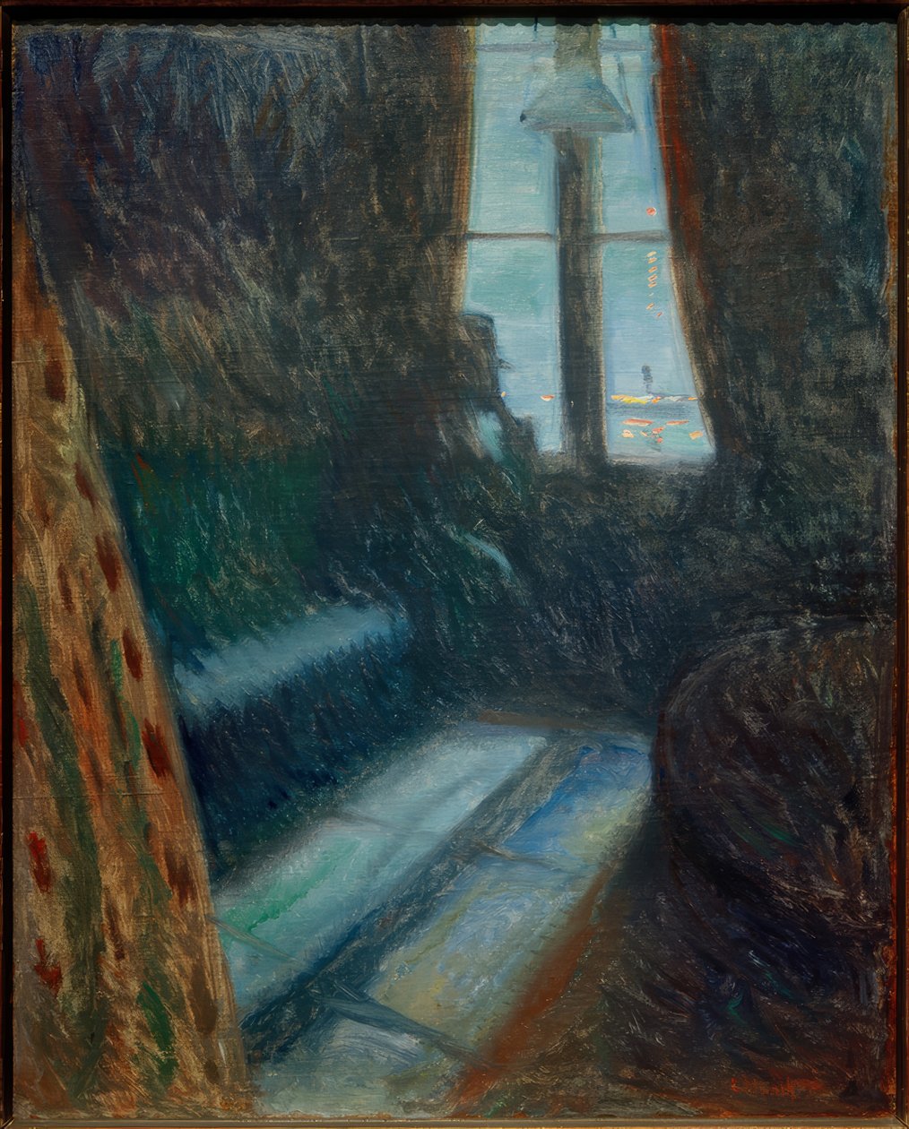 Noc v Saint-Cloud od Edvard Munch