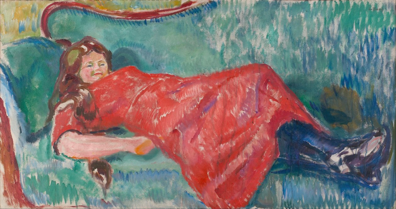 Na pohovce od Edvard Munch
