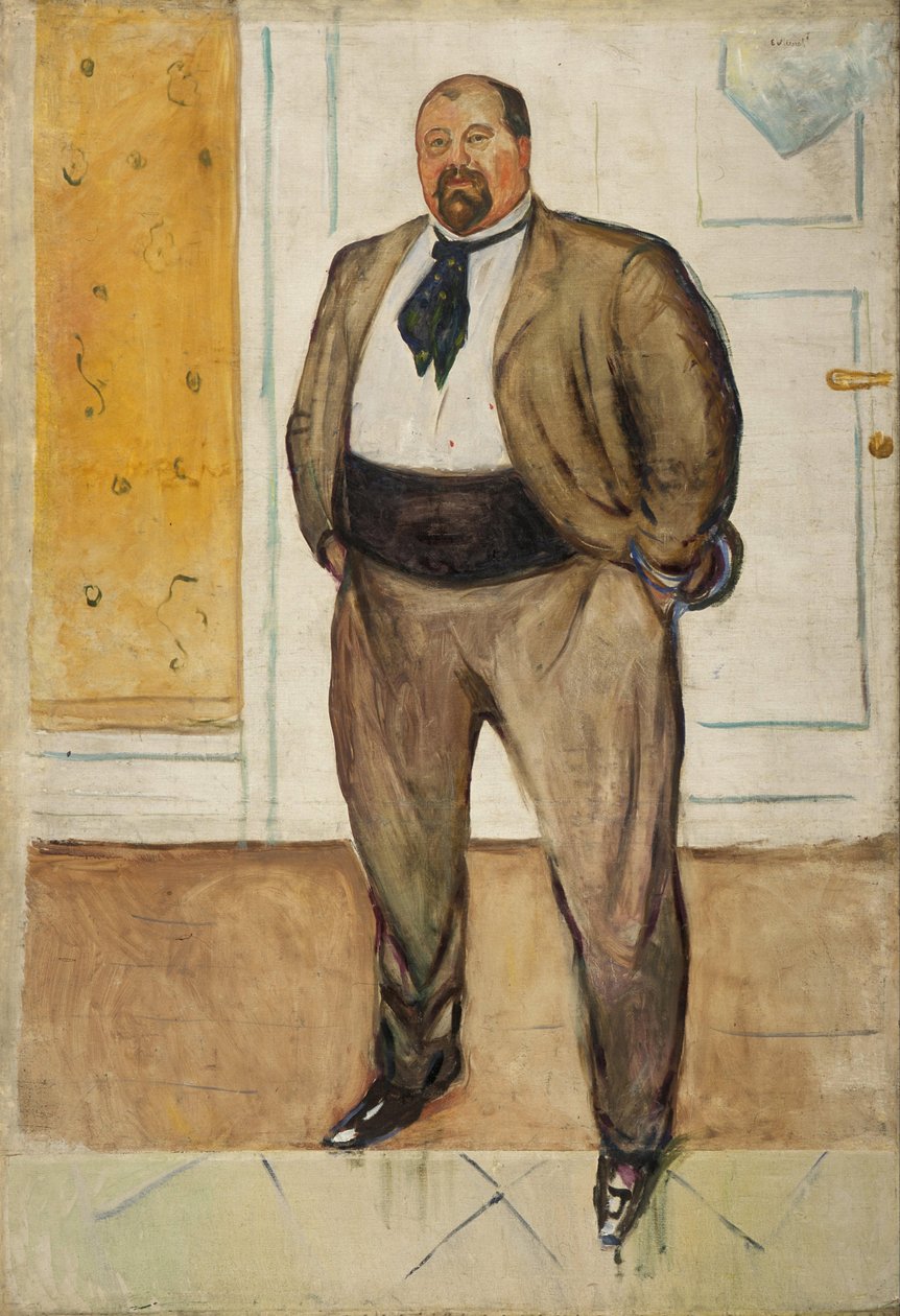 "" Portrét konzulky Christen Sandbergové (1861-1918) "" Obraz Edwarda Muncha (1863-1944) 1901 Munchovo muzeum, Oslo od Edvard Munch