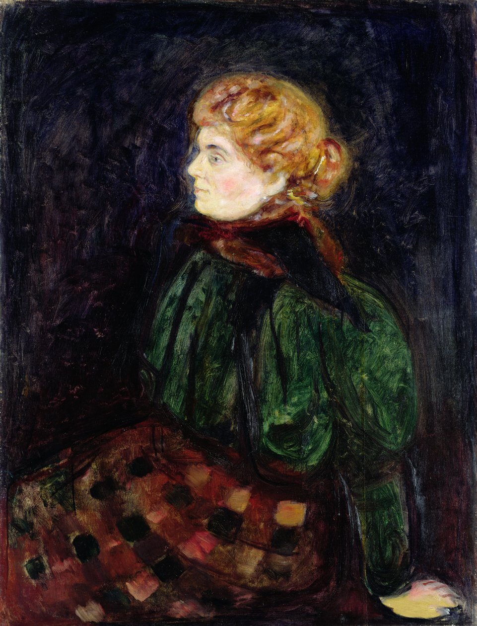 Portrét paní Maxmilián Hardenové od Edvard Munch