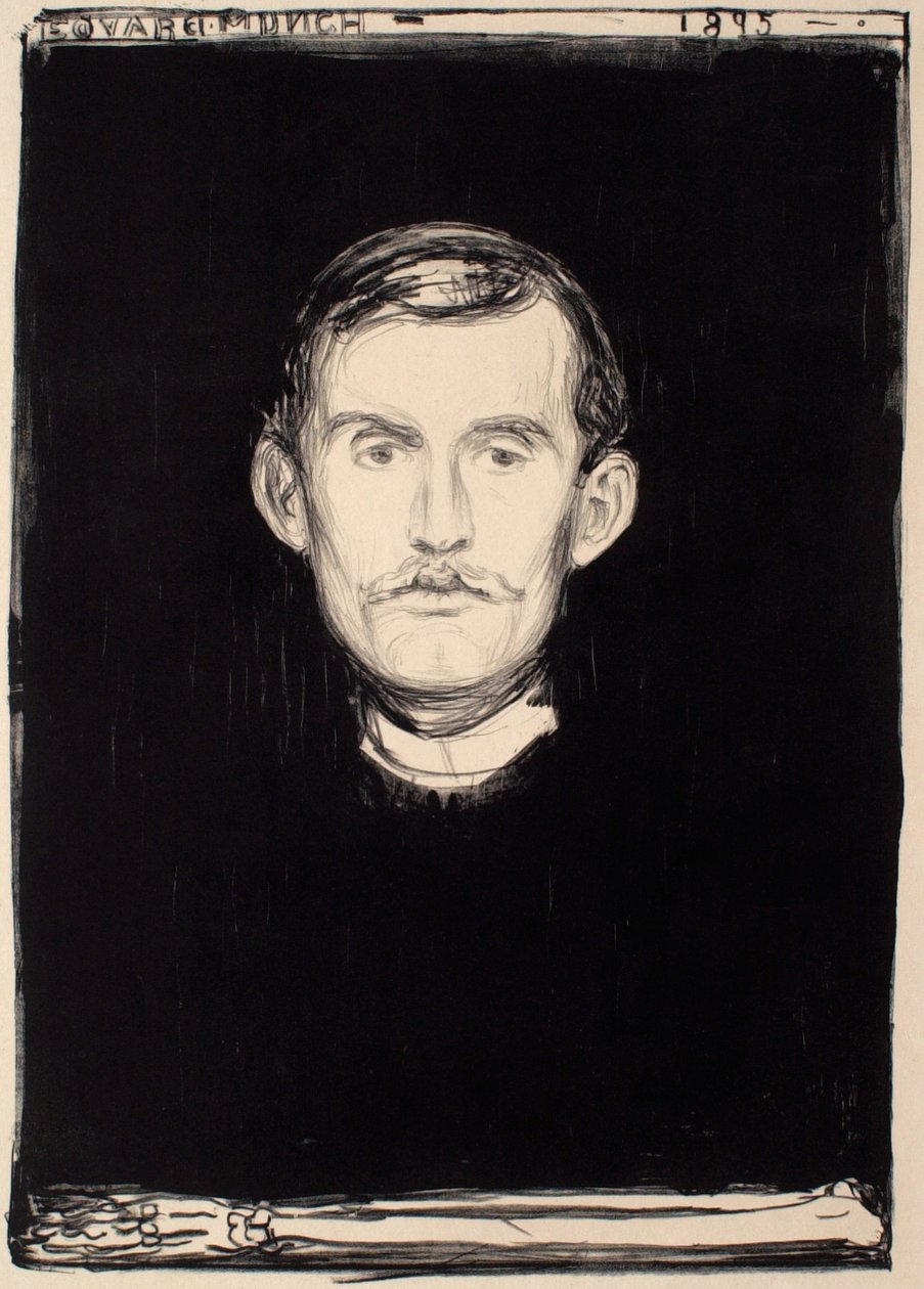 Autoportrét od Edvard Munch