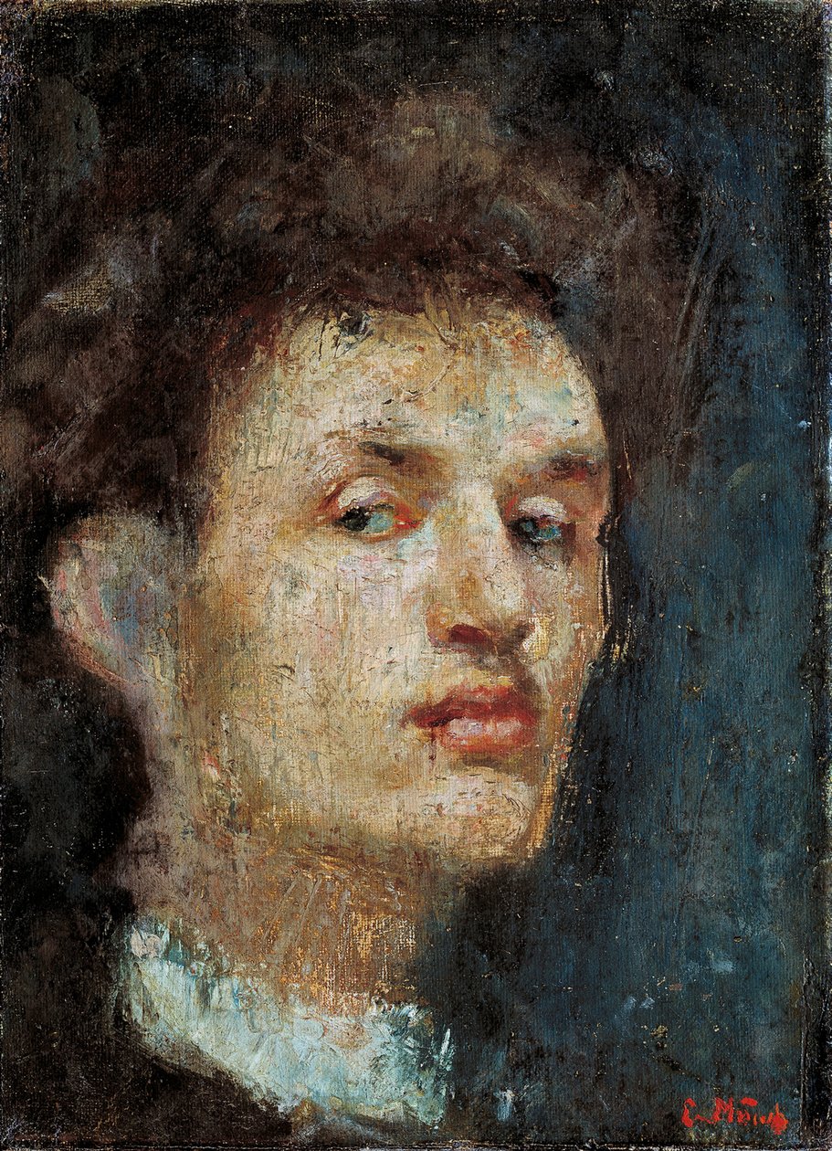 Autoportrét od Edvard Munch
