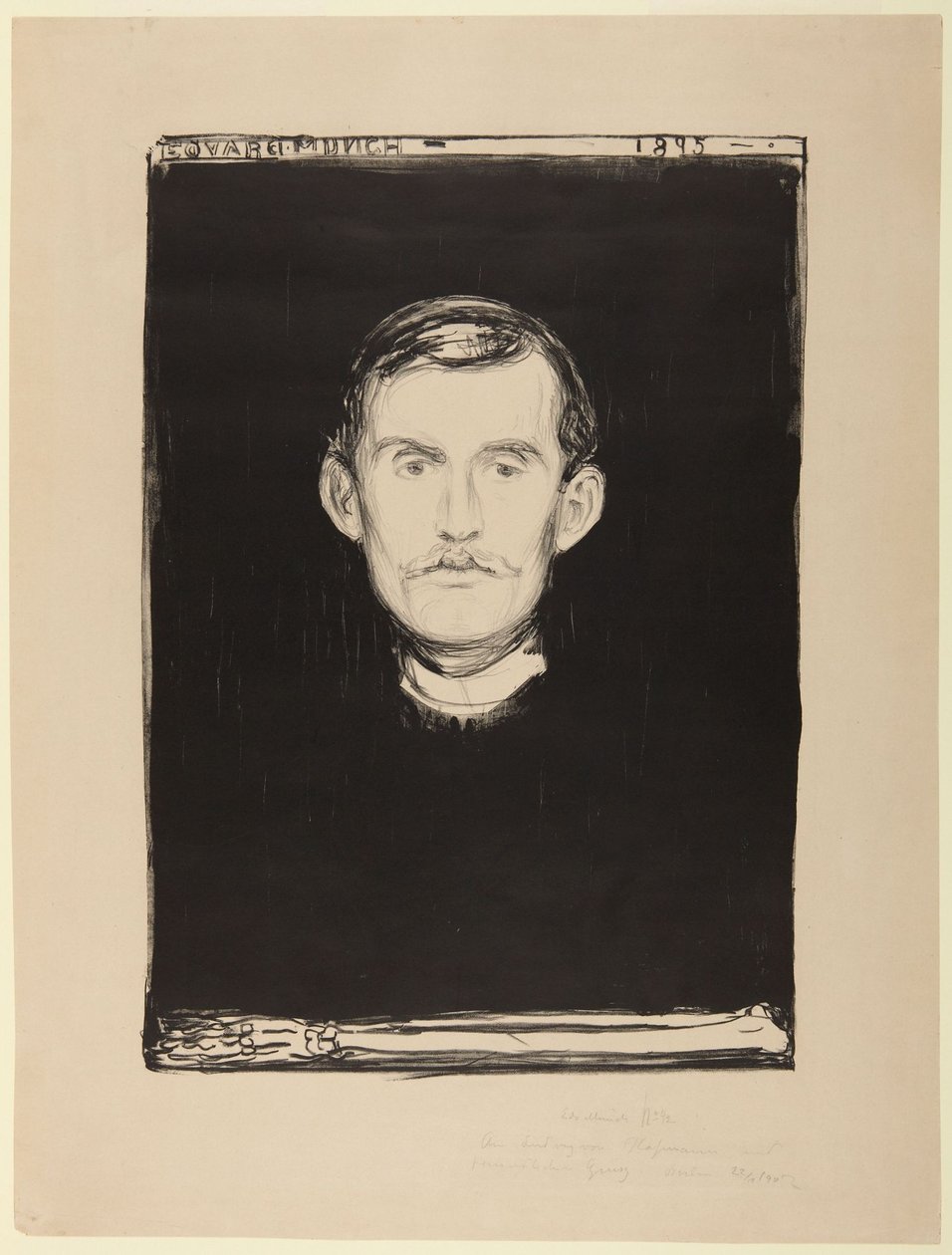 Autoportrét od Edvard Munch