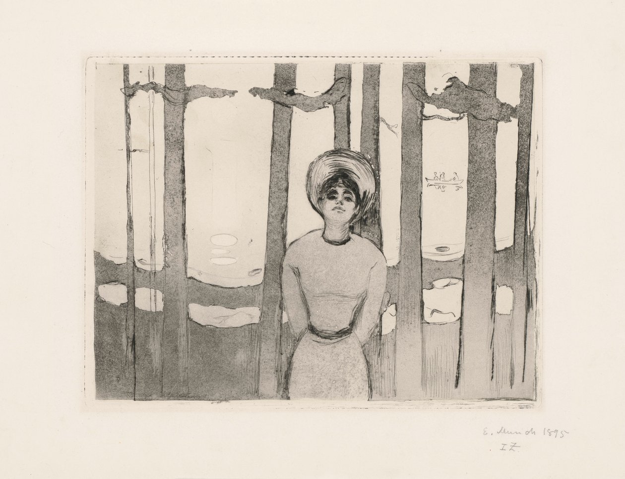 Letní noc. Hlas od Edvard Munch
