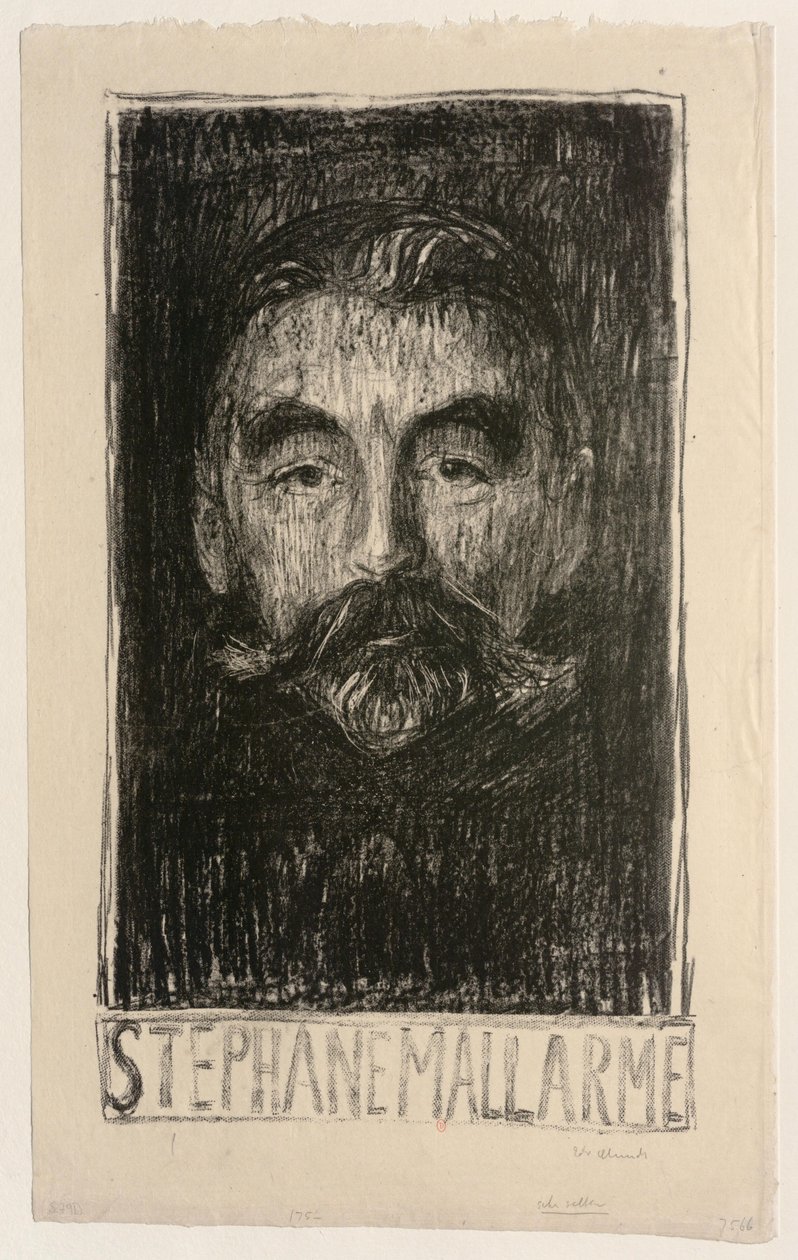 Stéphane Mallarmé od Edvard Munch