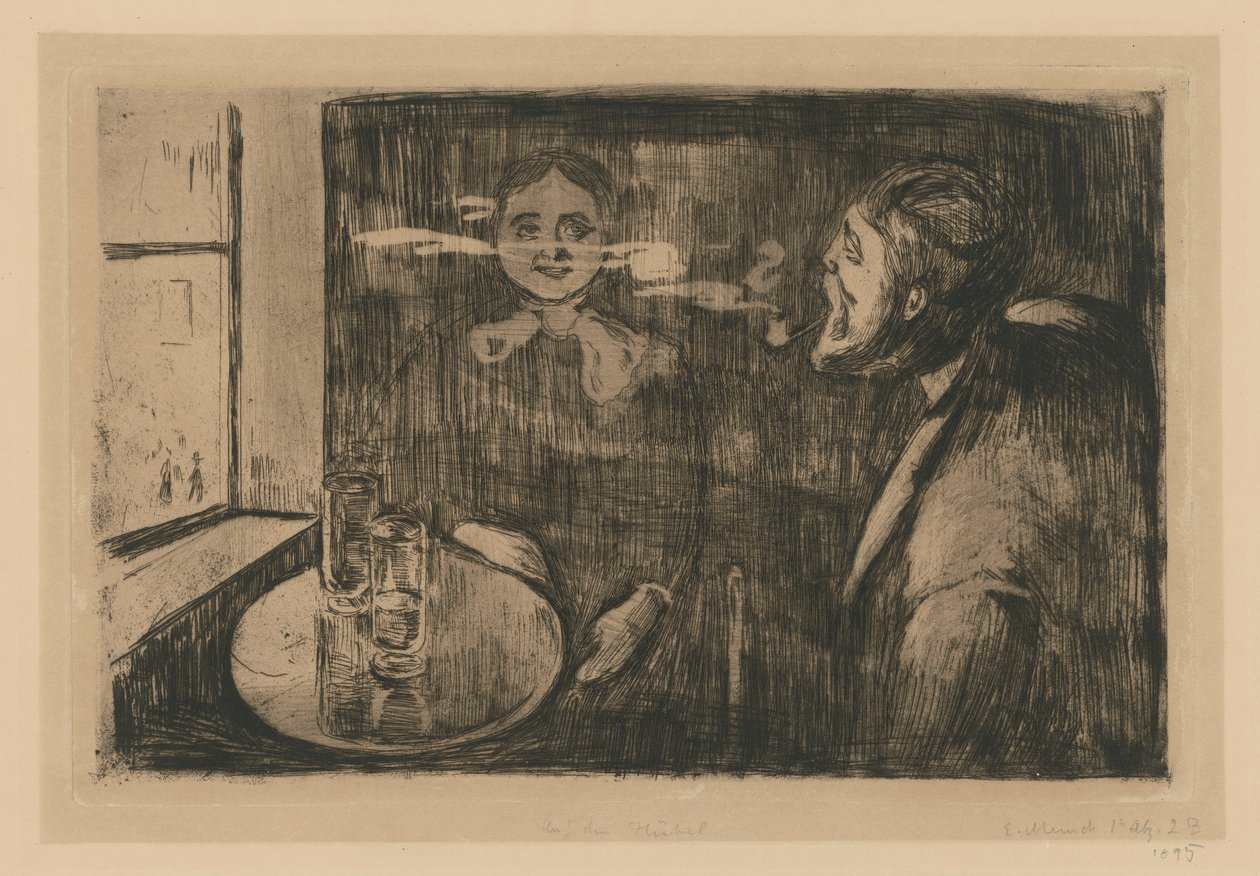 Tête-à-Tête (rozhovor) od Edvard Munch