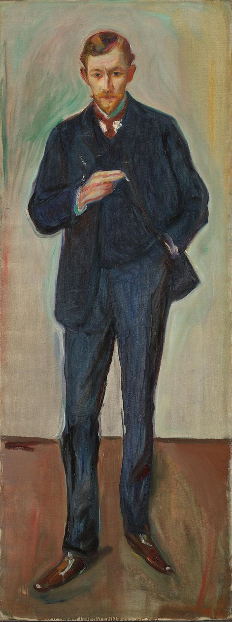 Francouz, Marcel Archinard, c.1904 (olej na plátně) od Edvard Munch