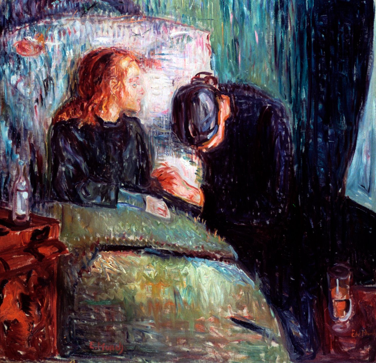 Nemocné dítě, 1907 od Edvard Munch
