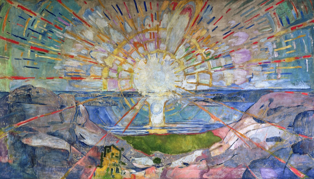 Slunce od Edvard Munch