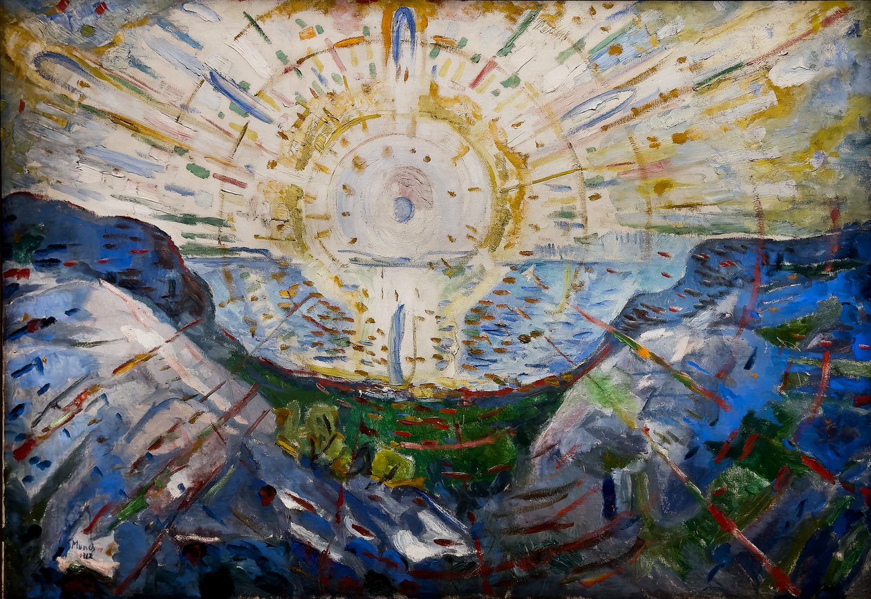 Slunce od Edvard Munch