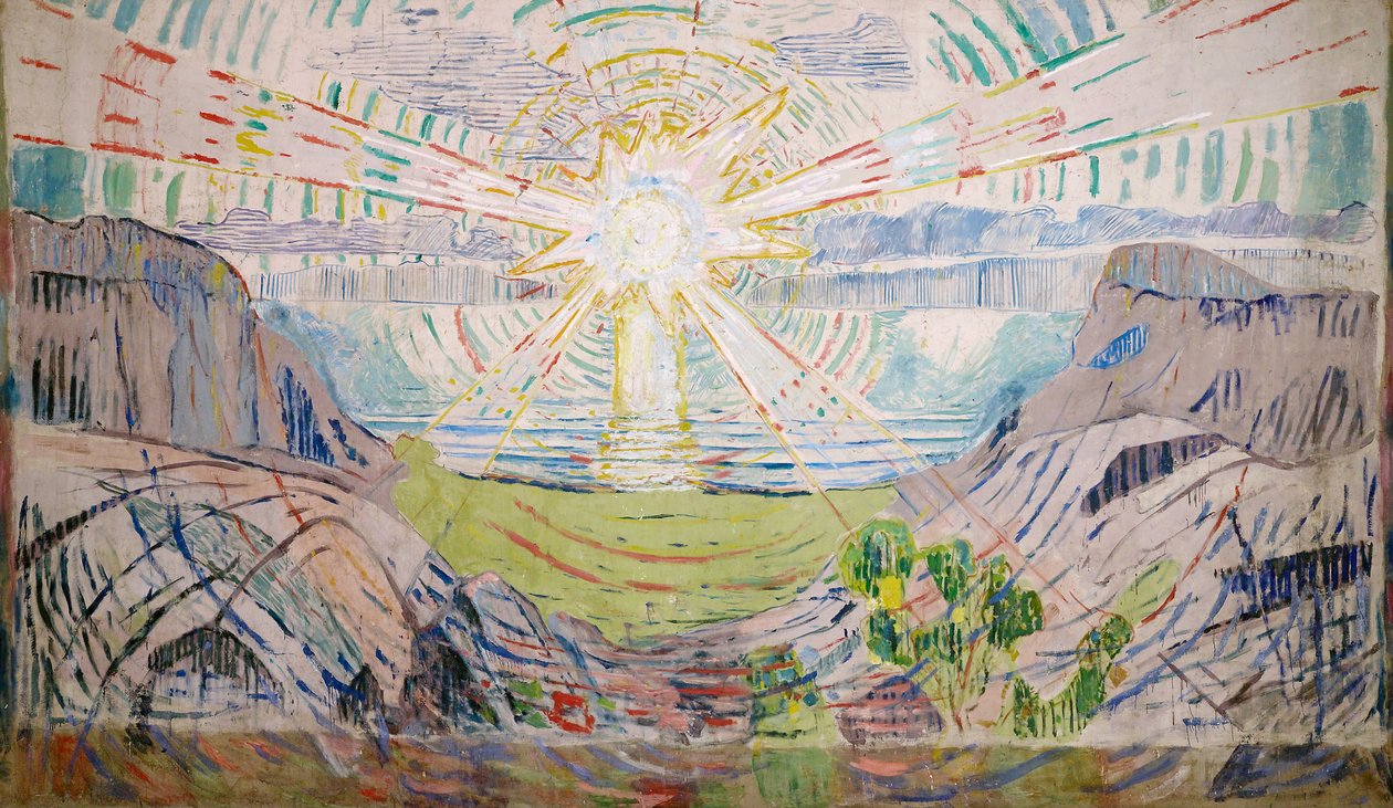 Slunce od Edvard Munch