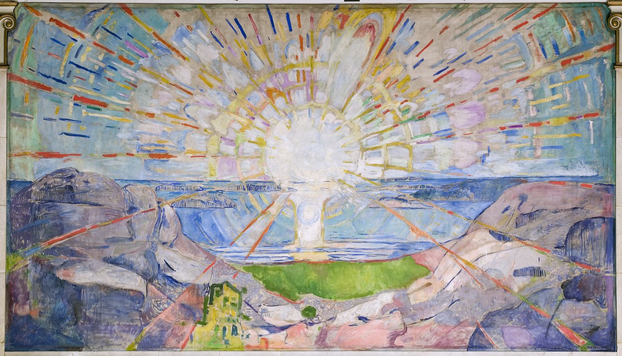 Slunce od Edvard Munch