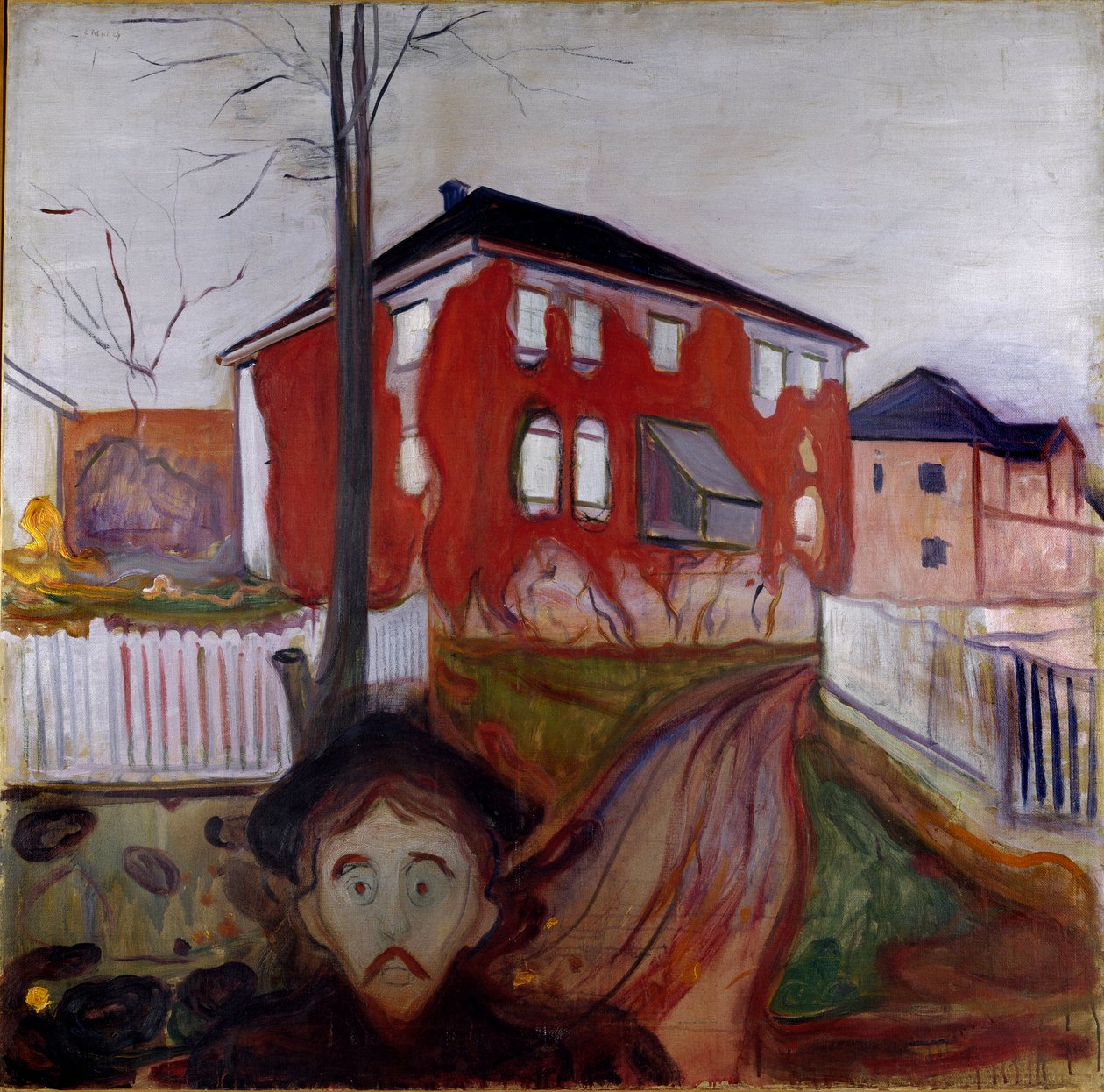 Obraz The Virgin Red Vine od Edvarda Muncha (1863-1944) 1899-1900 Sun. 119,5 x 121 cm Oslo, Munchovo muzeum městských uměleckých sbírek (Musee Munch) od Edvard Munch