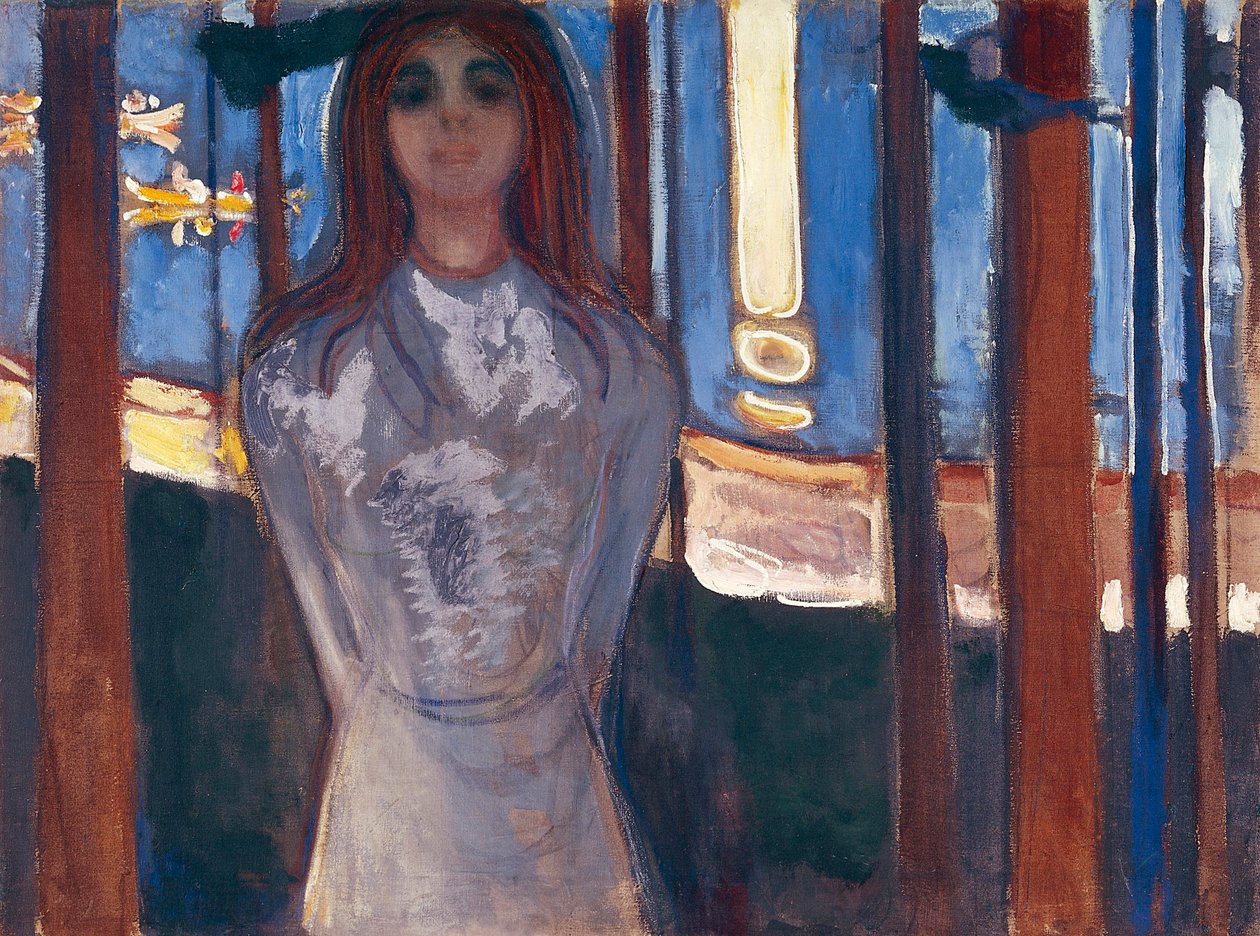 Hlas / Letní noc od Edvard Munch
