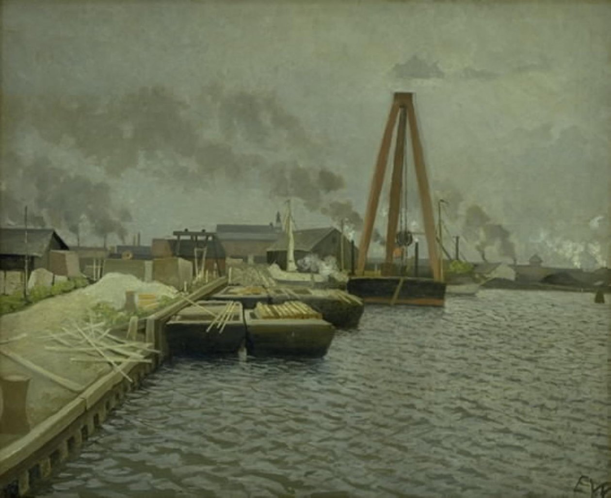 Refshaleøen. Kodaňský přístav od Edvard Weie